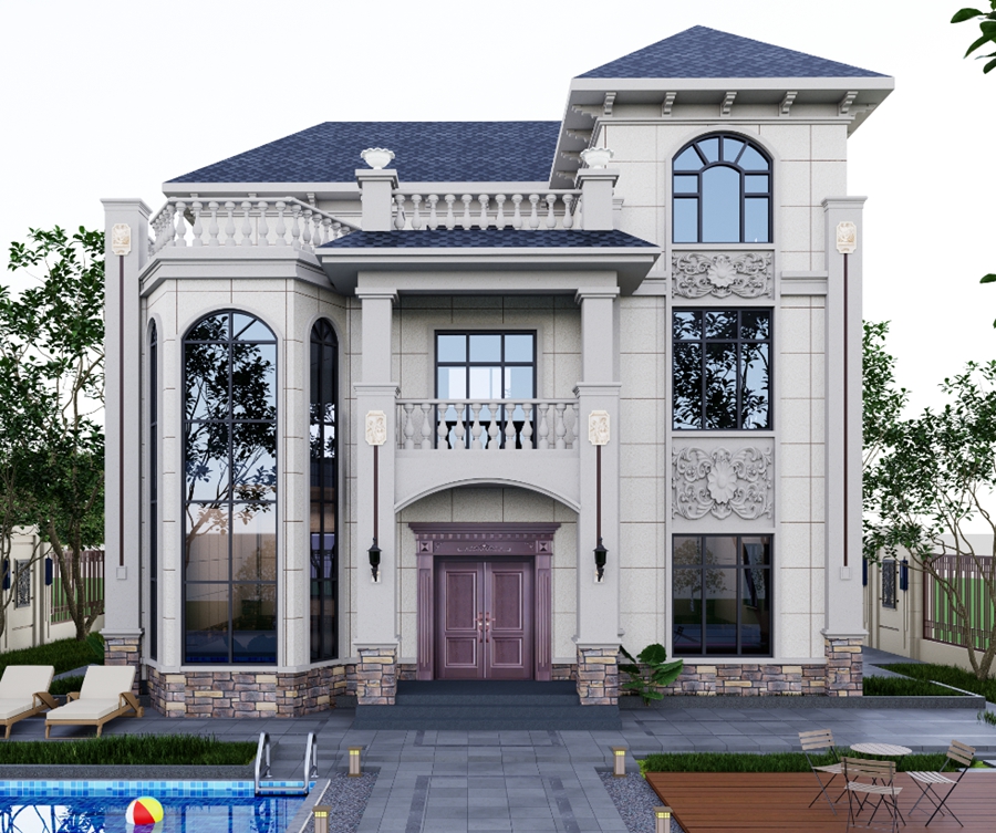 European light steel house HL-10