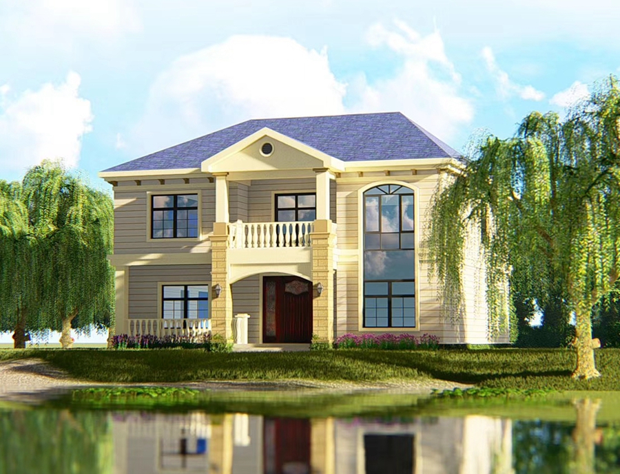 European light steel house HL-06