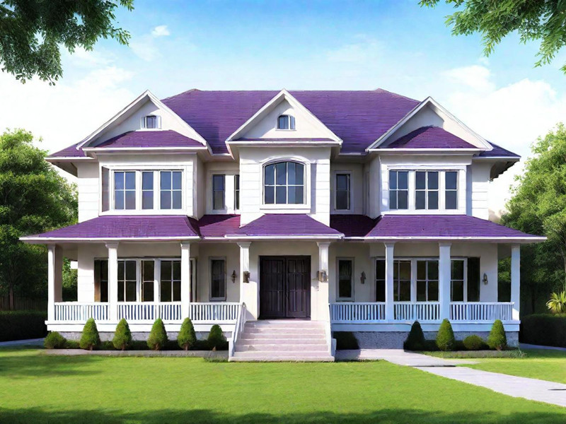 Exterior Materials of Light Steel Villas