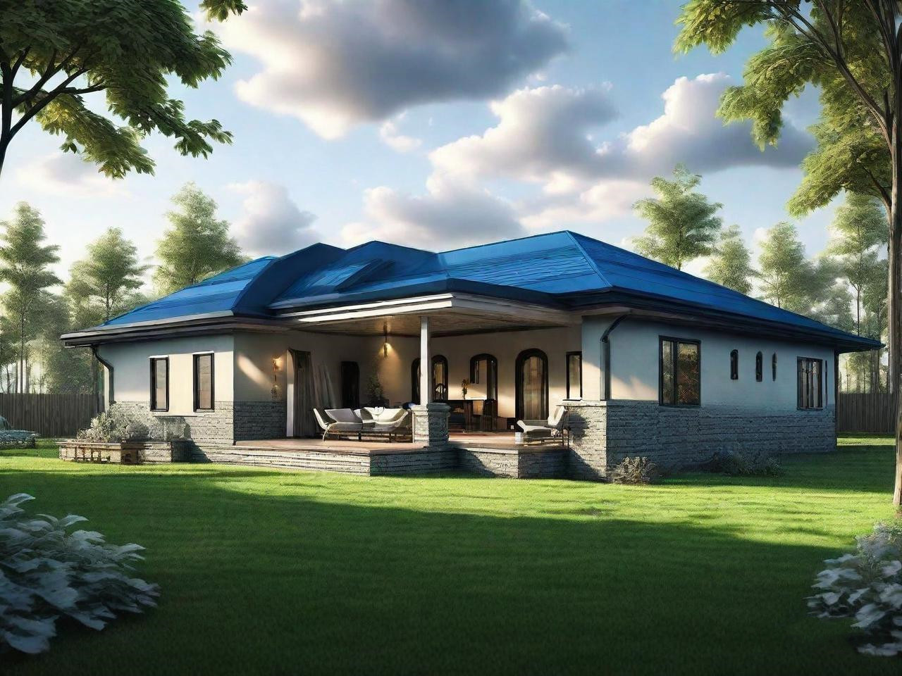 Layer Design of Light Steel Villas