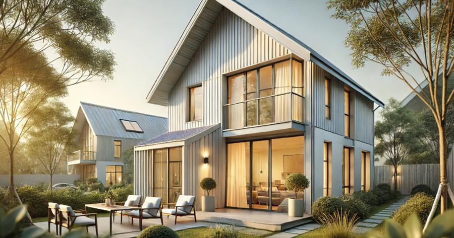 Light Steel Villa Floor Plan (Figure五）