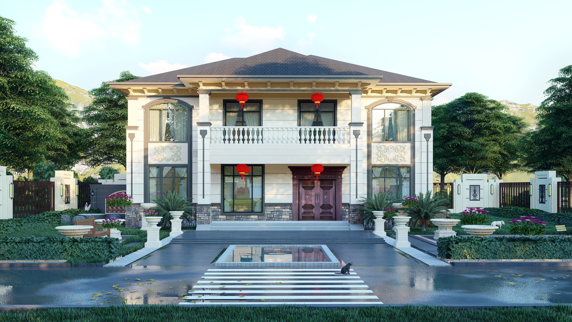 Light Steel Villa Floor Plan (Figure七）