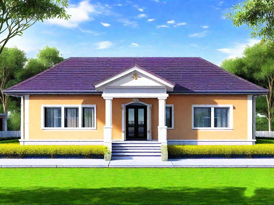 Single-Story Zhongshan-Style Steel Structure Villa House（Image 2）