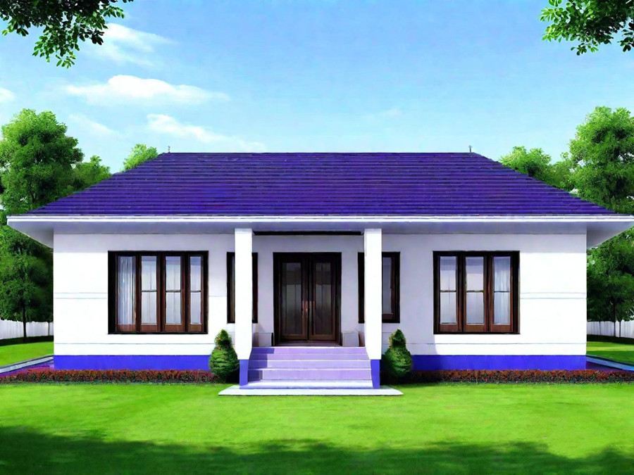 Single-Story Zhongshan-Style Steel Structure Villa House（Image 5）