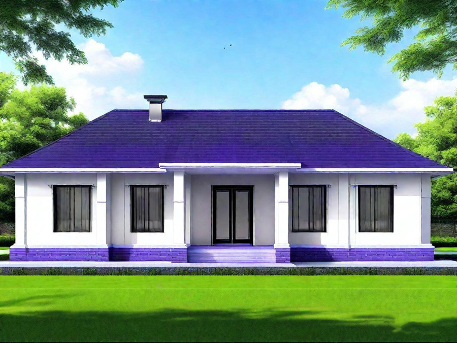 Single-Story Zhongshan-Style Steel Structure Villa House（Image 8）
