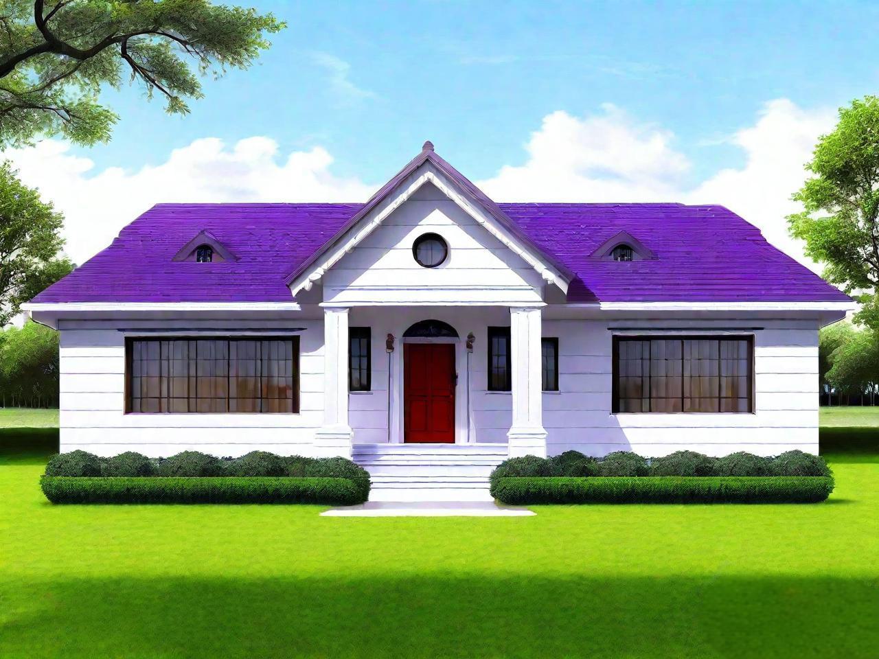 One-Story American-Style Light Steel Villa Layout(image 4）
