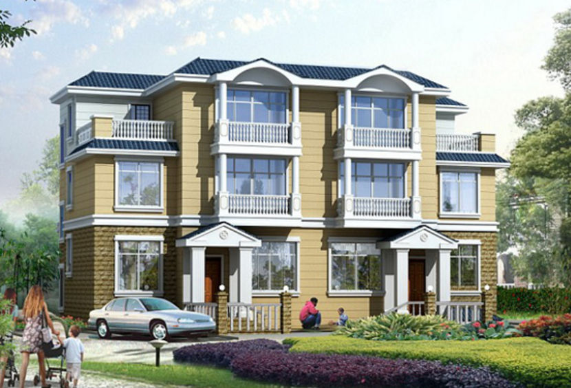 What are the types of steel structure villas?