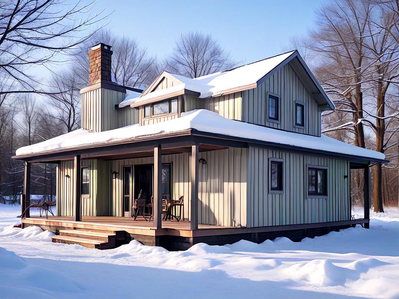 Are light steel villas warm in winter and cool in summer?