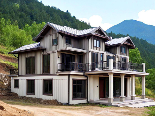 Is it Feasible to Build a Light Steel Villa in the Mountains?