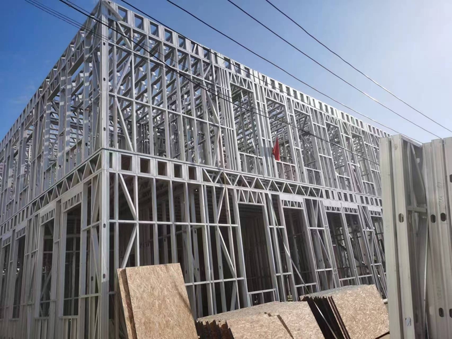 Ruijie Light Steel Villa Construction Site（2）