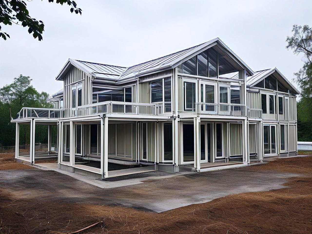 Does the material standard for steel structure villas meet international requirements?