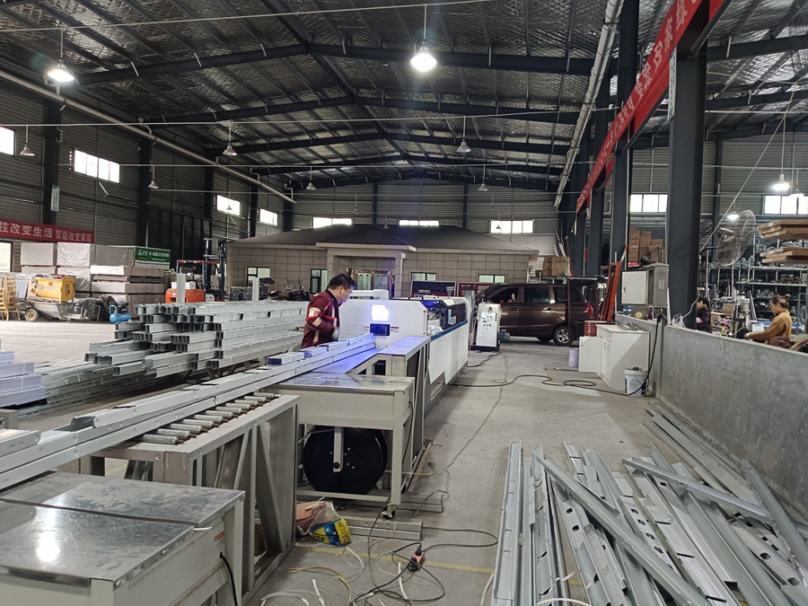 Ruijie Steel Structure Villa Production Base