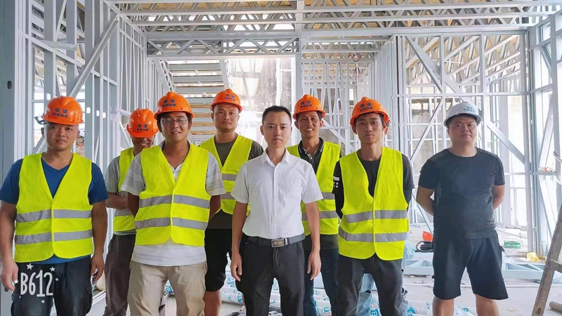 Ruijie Steel Structure Villa Company Team
