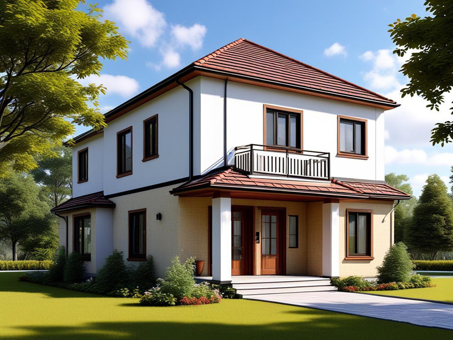 How to convert a steel structure villa into a modern home?