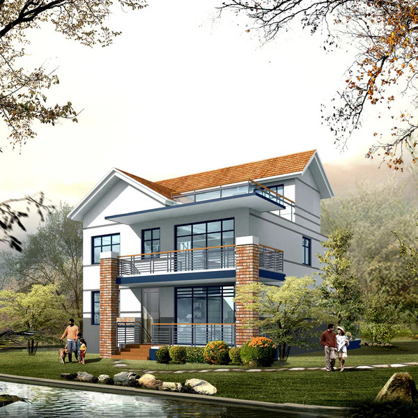 Light steel structure luxury villa（2）