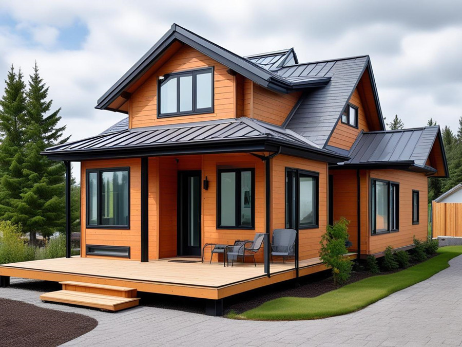 Is Canada suitable for building light steel villas?