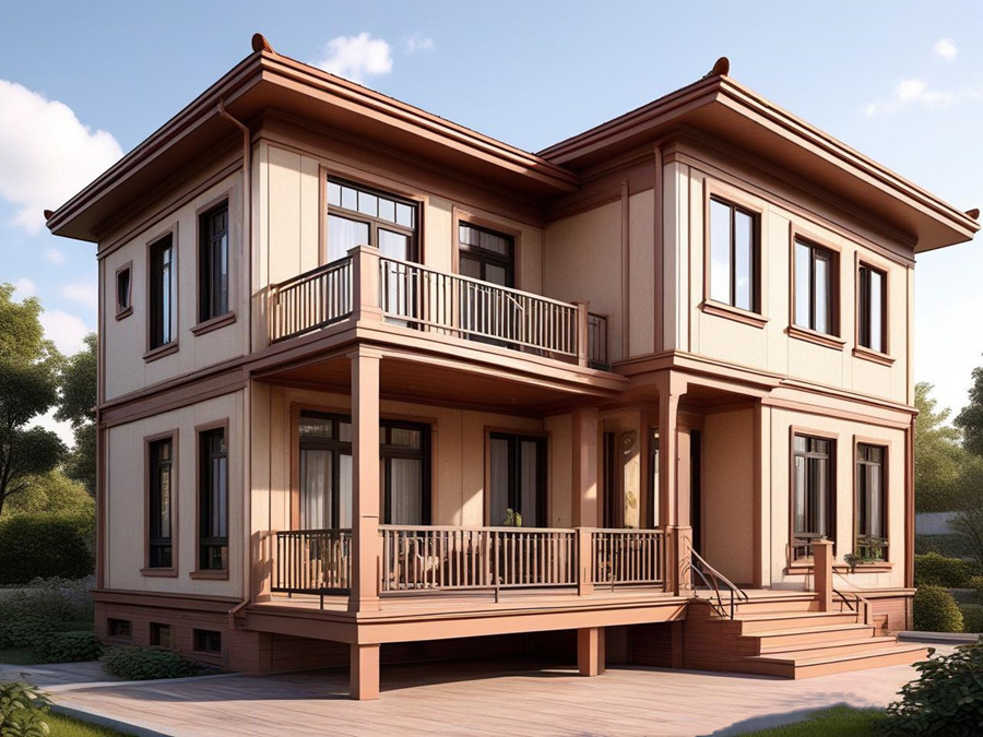 Is it illegal to build a light - steel villa in France?