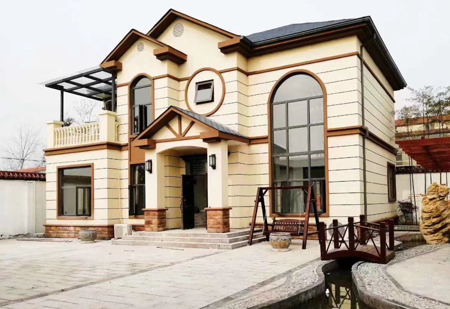 Can Ceramic Tiles Be Installed Inside Light Steel Villas? 