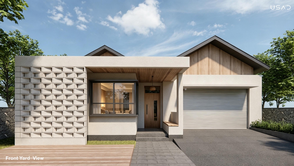 1-storey villa in Australia